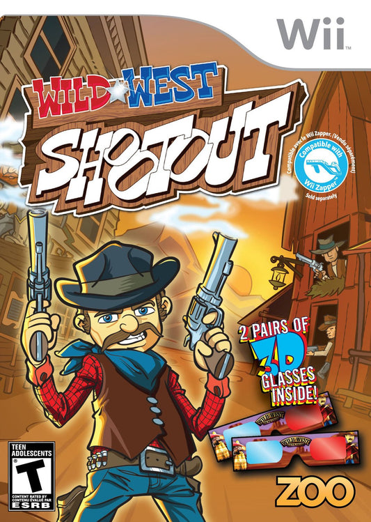 WILD WEST SHOOTOUT  - WII