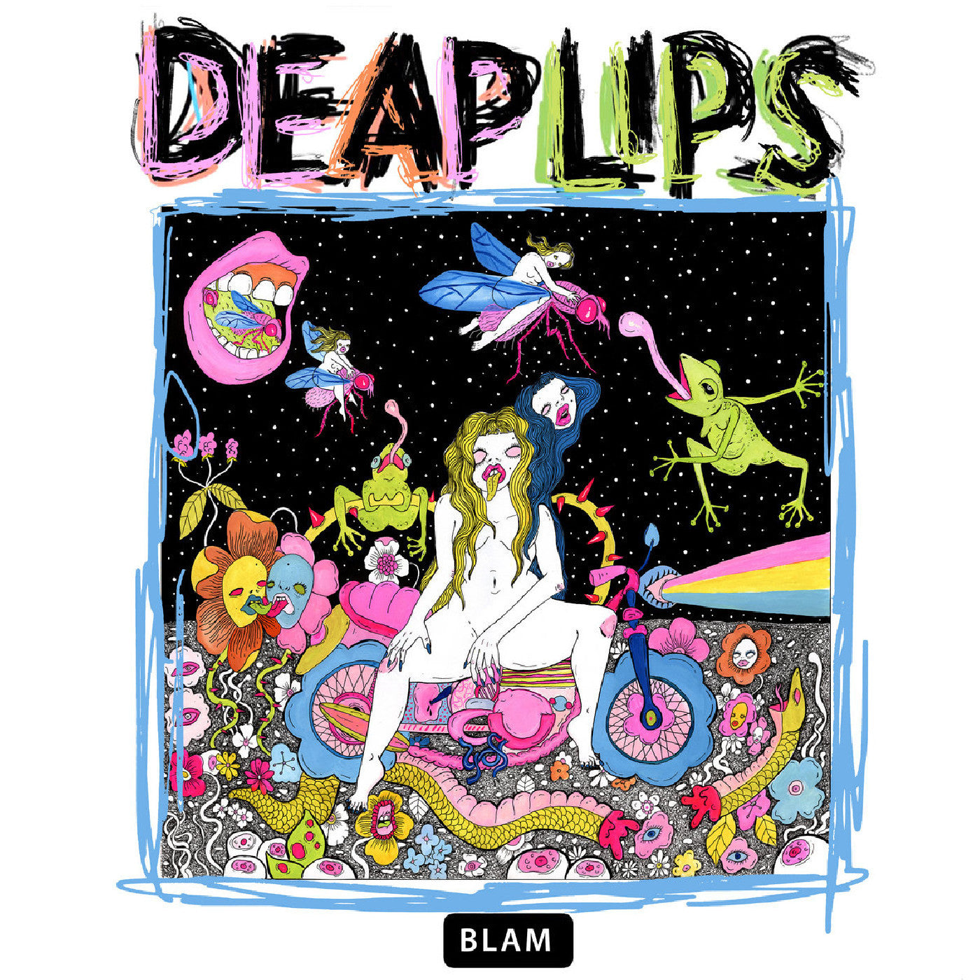 DEAP LIPS - DEAP LIPS (INDIE EXCLUSIVE, WHITE VINYL)