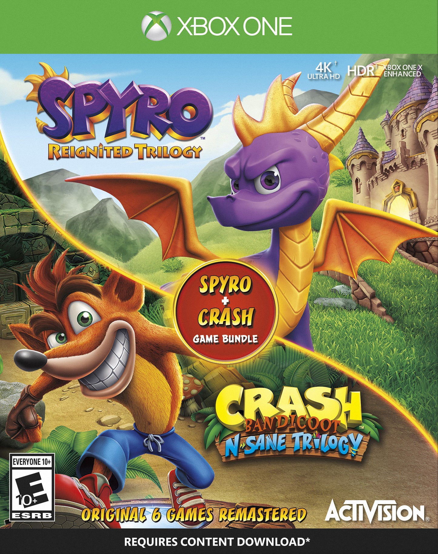 SPYRO: REIGNITED TRILOGY/CRASH BANDICOOT  - XBXONE