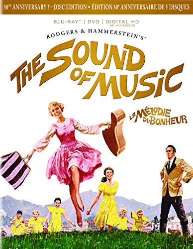THE SOUND OF MUSIC: 50TH ANNIVERSARY COLLECTORS' EDITION  [BLU-RAY + DVD + CD] (BILINGUAL)