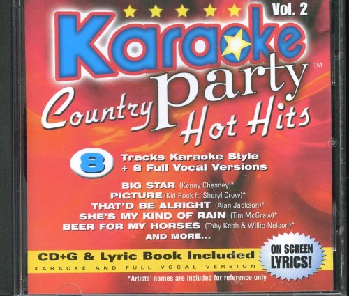KARAOKE  - KARAOKE PARTY - COUNTRY HOT HITS VOL. 2
