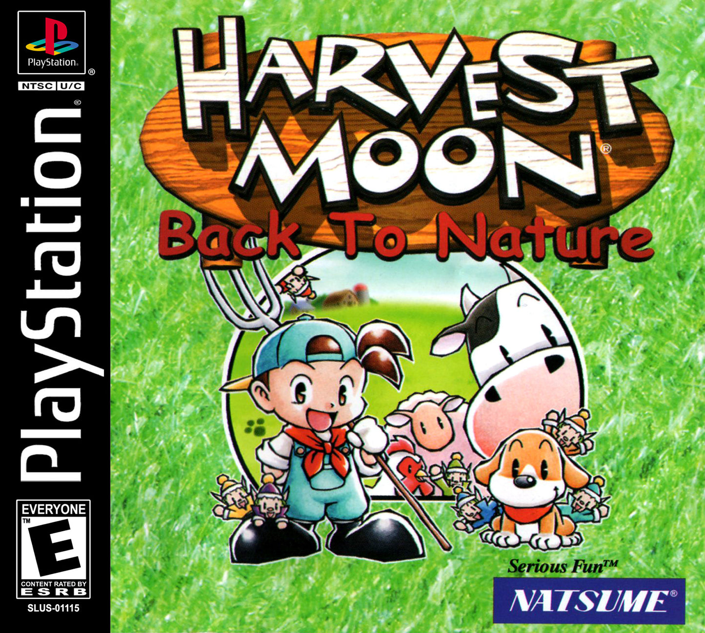 HARVEST MOON: BACK TO NATURE  - PS1