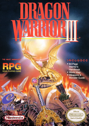 DRAGON WARRIOR III  - NES
