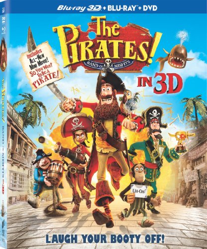 PIRATES! BAND OF MISFITS, THE 3D (2 DISCS) BILINGUAL - BLU-RAY/ COMBO PACK