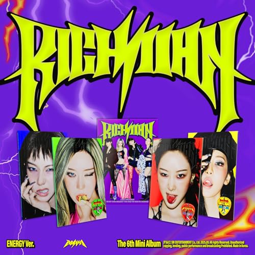 AESPA - THE 6TH MINI ALBUM 'RICH MAN'_ENERGY (GROUP VERSION) (CD)