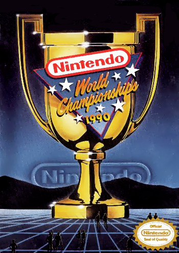 NINTENDO WORLD CHAMPIONSHIP (GOLD CART)  - NES