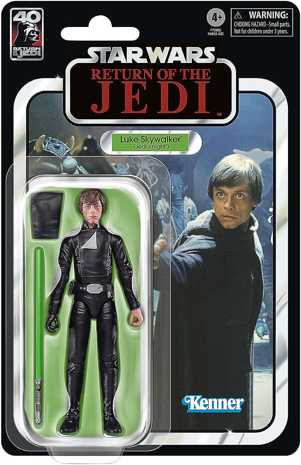 STAR WARS: LUKE SKYWALKER ( JEDI KNIGHT) - BLACK SERIES-40TH ANN