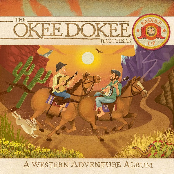 OKEE DOKEE BROTHERS, THE - SADDLE UP (CD+DVD)