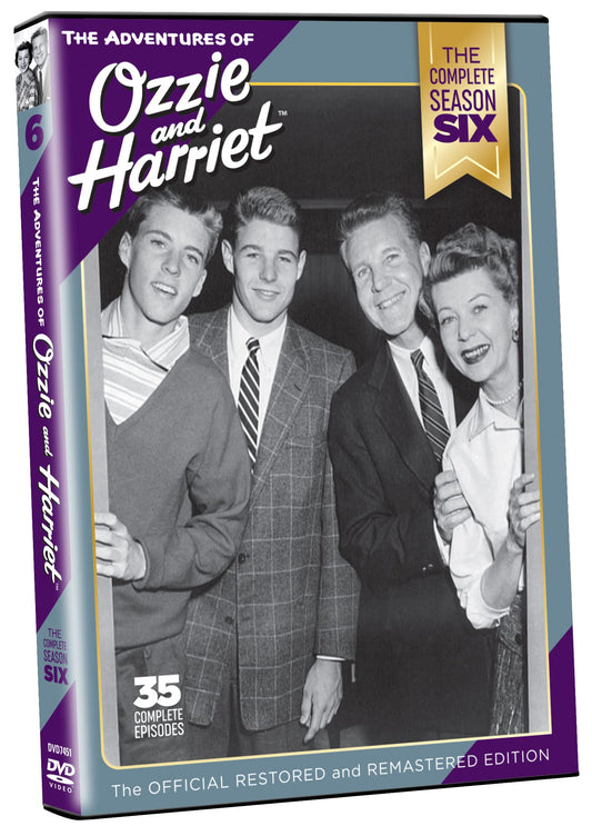 ADVENTURES OF OZZIE & HARRIET  - DVD-COMPLETE SEASON SIX