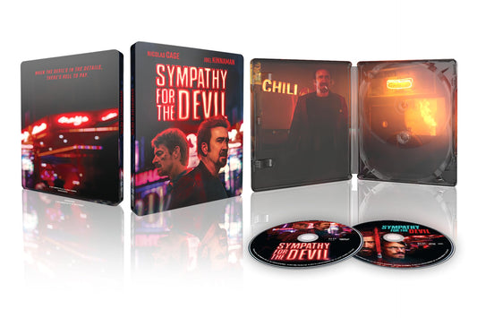 SYMPATHY FOR THE DEVIL  - BLU-4K-2023-NICOLAS CAGE-STEELBOOK