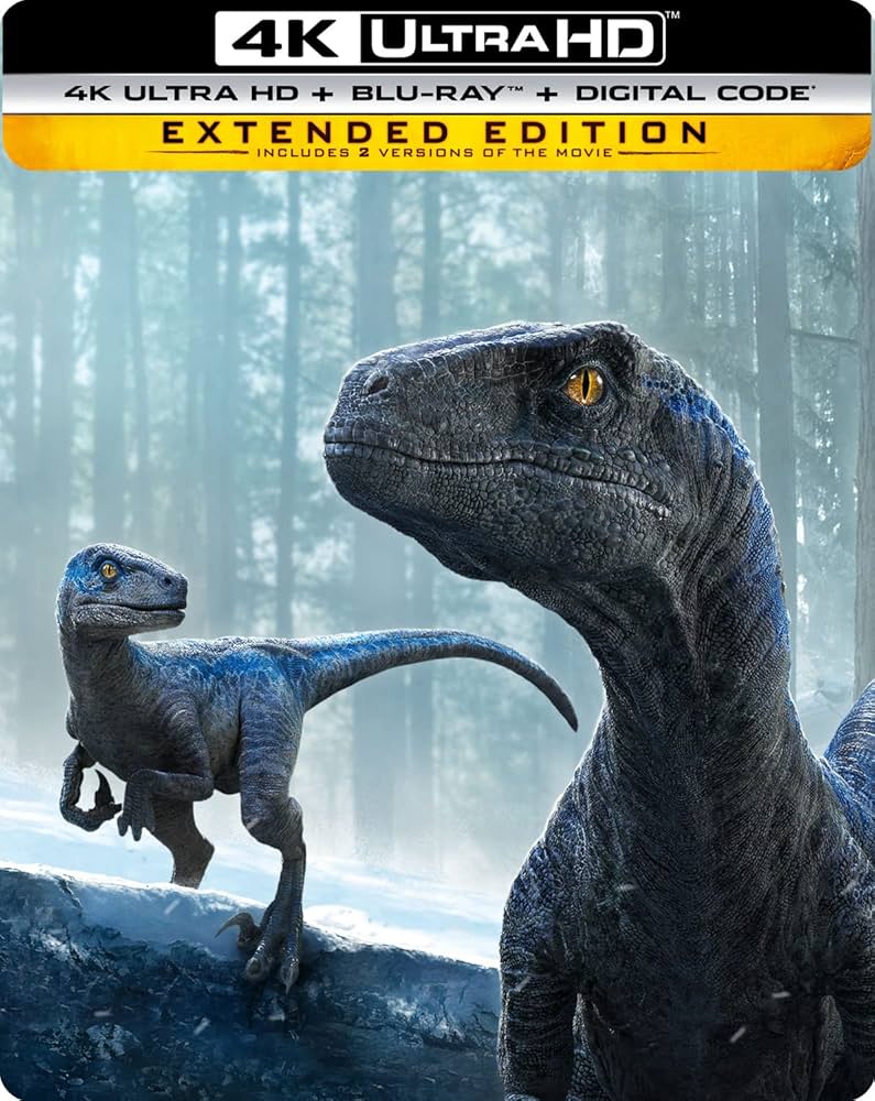 JURASSIC WORLD: DOMINION  - BLU-4K-STEELBOOK