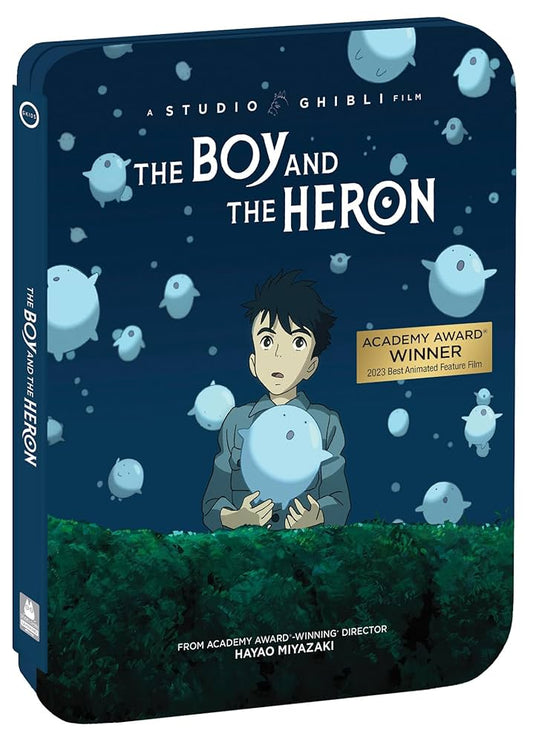 BOY & THE HERON  - BLU-4K-STUDIO GHIBLI-STEELBOOK