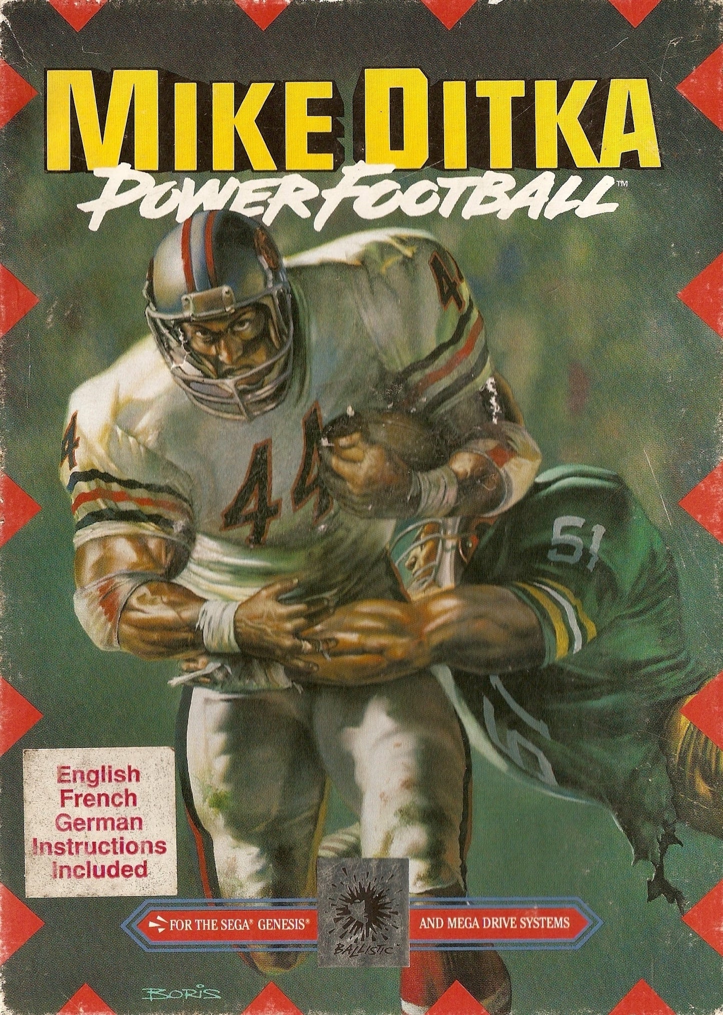 MIKE DITKA POWER FOOTBALL  - GENESIS