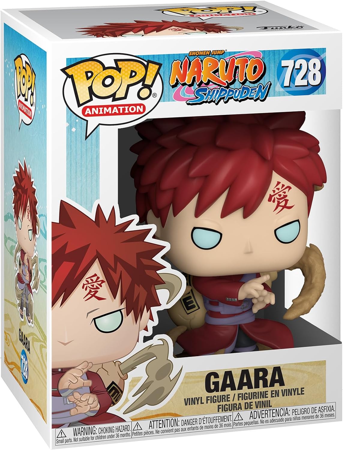 NARUTO: SHIPPUDEN: GAARA #728 - FUNKO POP!
