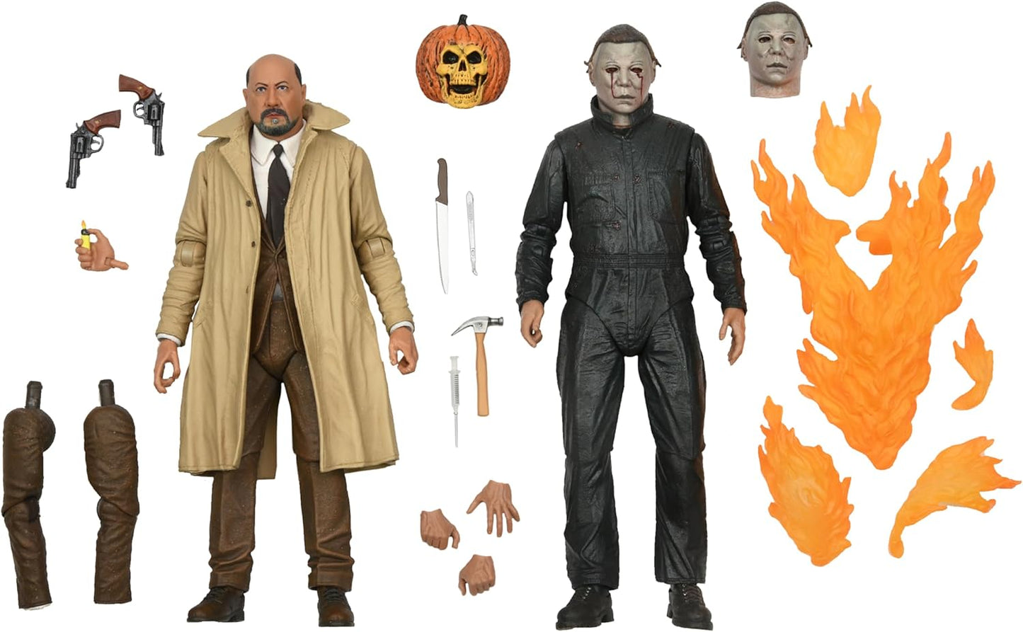 HALLOWEEN II: ULTIMATE MICHAEL MYERS & DR. LOOMIS - NECA-40 YEARS