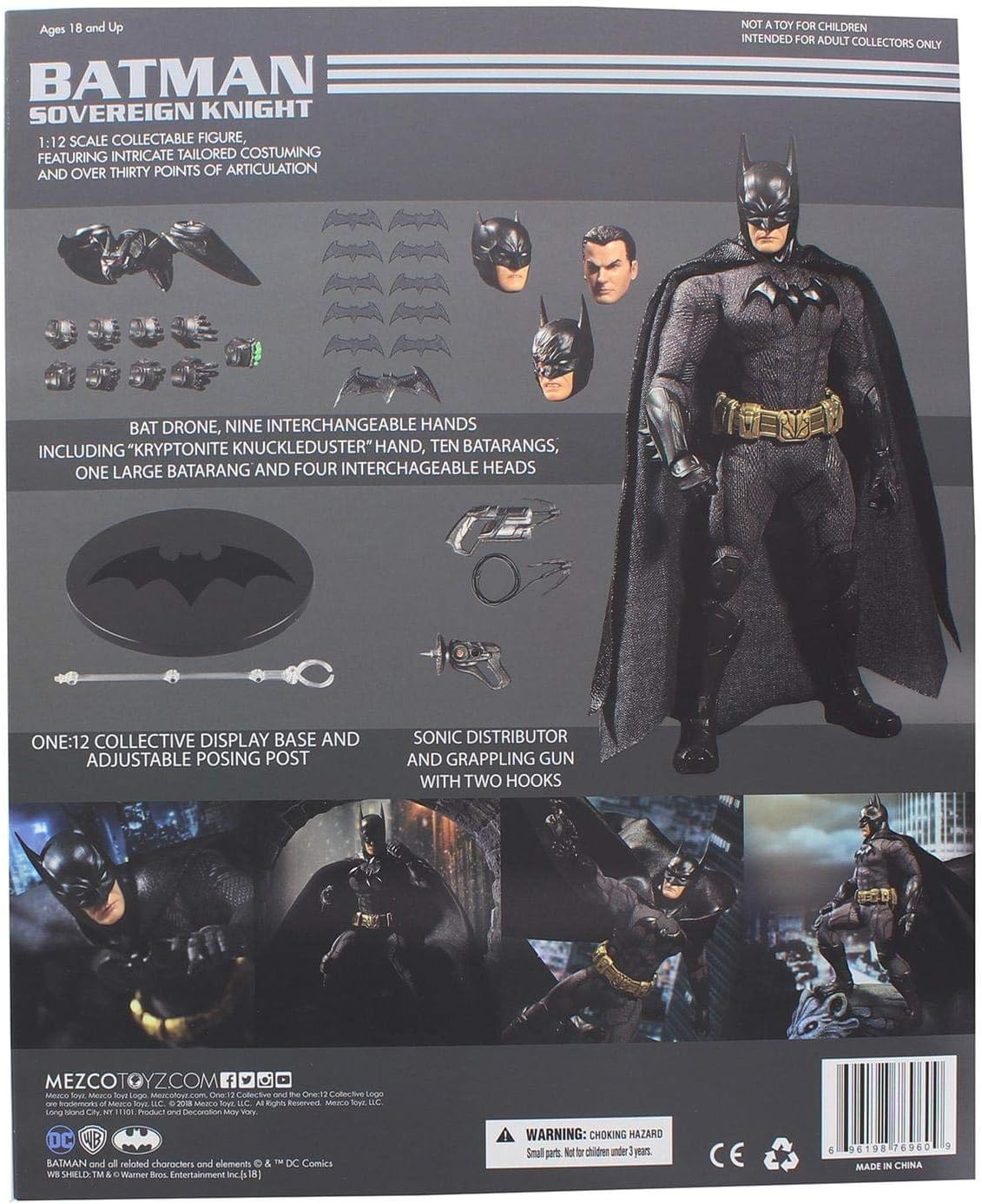 BATMAN: SOVEREIGN KNIGHT - MEZCO-ONE: 12