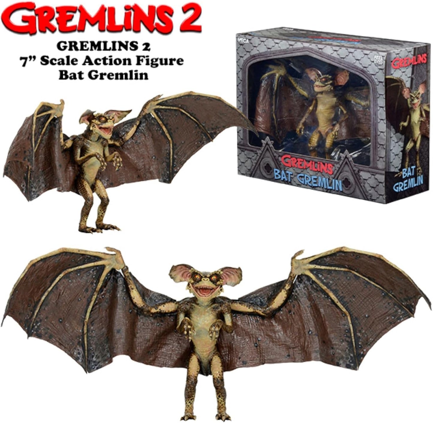 GREMLINS 2: BAT GREMLIN (6") - NECA