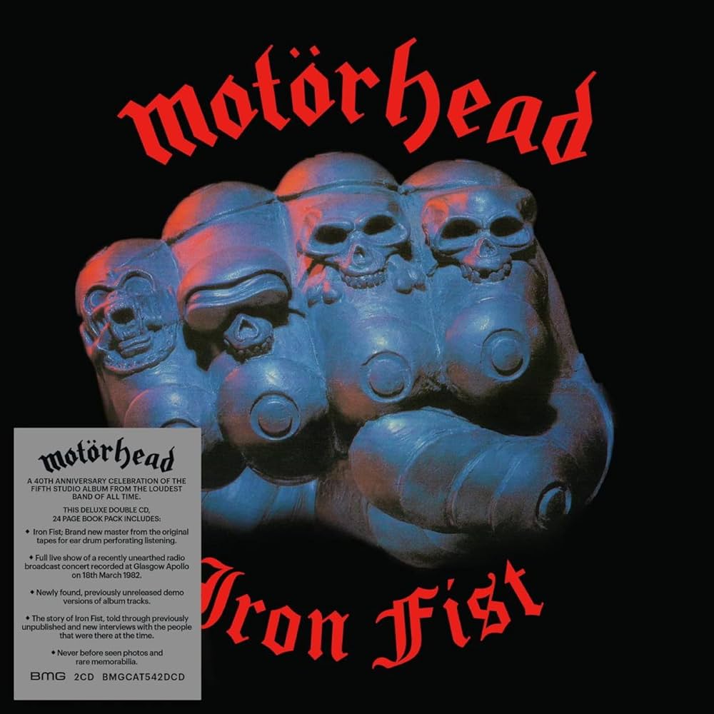 MOTORHEAD  - IRON FIST (40TH ANNIV)(LTD DLX)(2CDS)