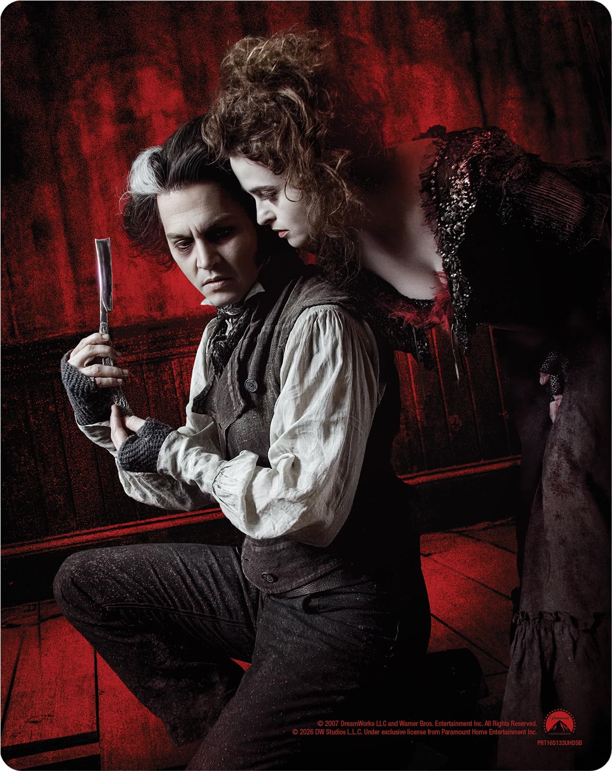 SWEENEY TODD: THE DEMON BARBER OF FLEET - BLU-4K-LTD ED.STEELBOOK