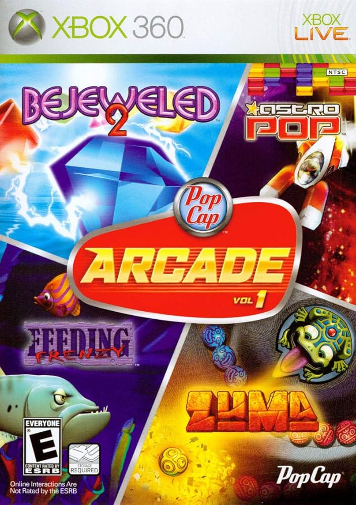 POPCAP ARCADE HITS VOL. 1  - XBX360