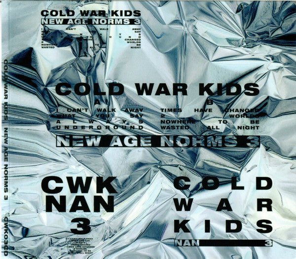 COLD WAR KIDS  - NEW AGE NORMS 3