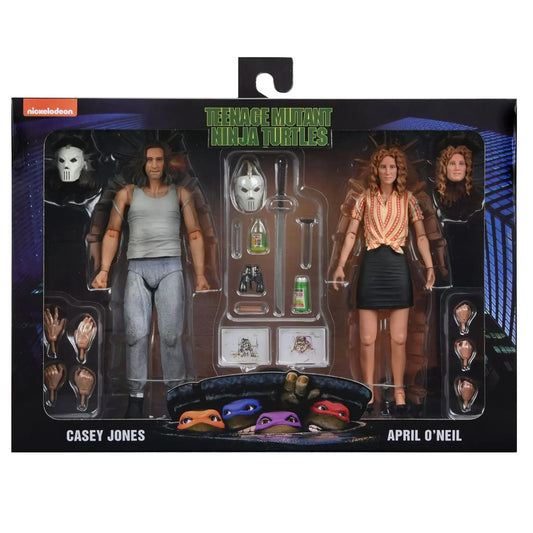 TMNT: APRIL & CASEY JONES (90S MOVIE)(7") - NECA-FARM 2-PACK