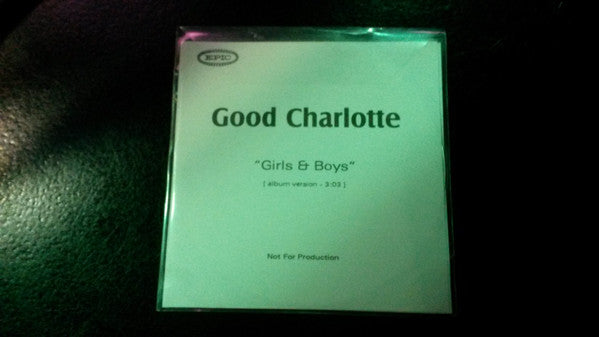 GOOD CHARLOTTE  - GIRLS & BOYS (SINGLE)