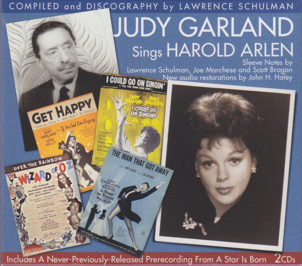 GARLAND, JUDY  - SINGS HAROLD ARLEN