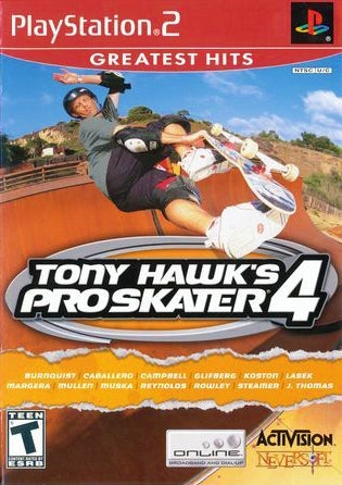 TONY HAWK'S PRO SKATER 4 (GR HITS EDITIO  - PS2