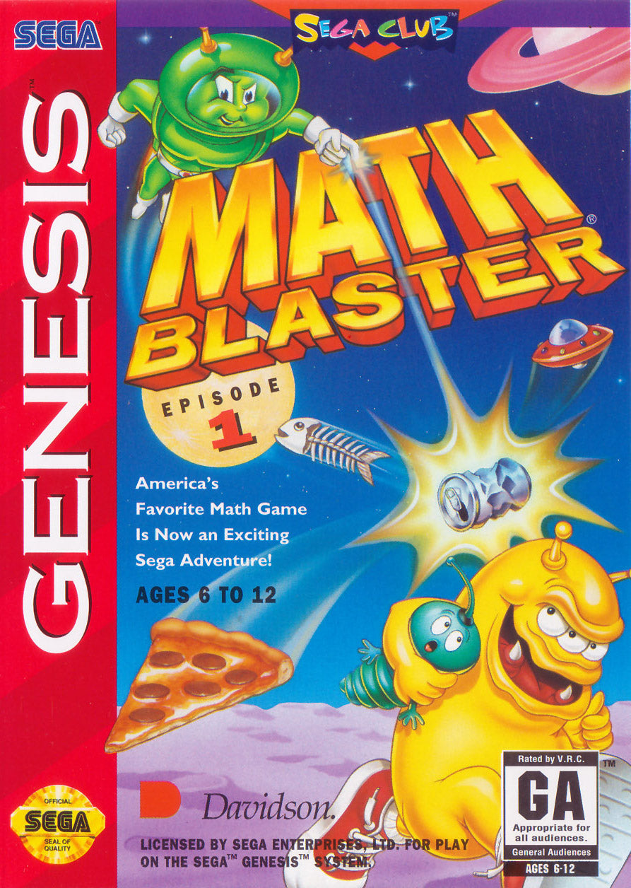 MATH BLASTER EPISODE 1  - GENESIS