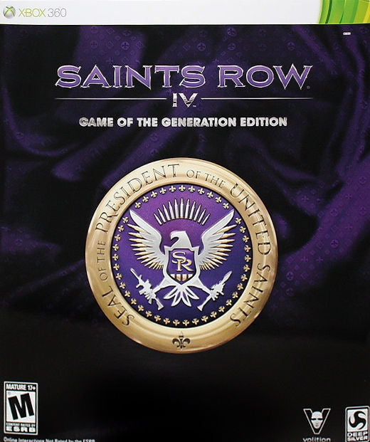 SAINTS ROW IV (GAME OF THE GENERATION ED  - XBX360