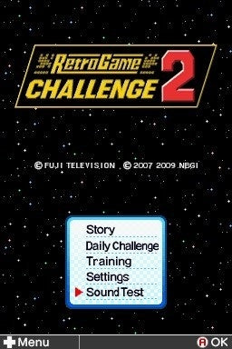 RETRO GAME CHALLENGE (CARTRIDGE ONLY)  - DS