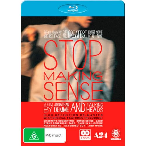 TALKING HEADS: STOP MAKING SENSE BLU-RAY | 40TH ANNIVERSARY SPECIAL EDITION