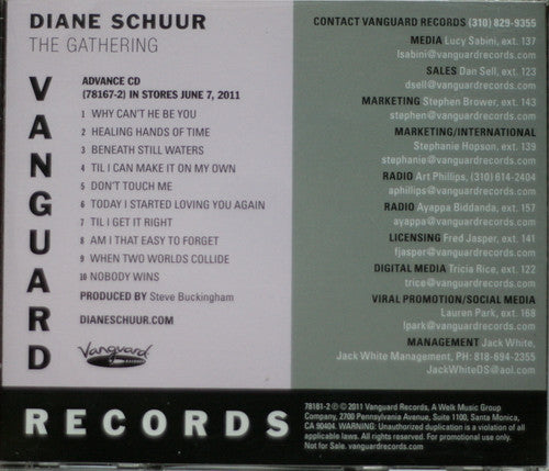 SCHUUR, DIANE  - GATHERING