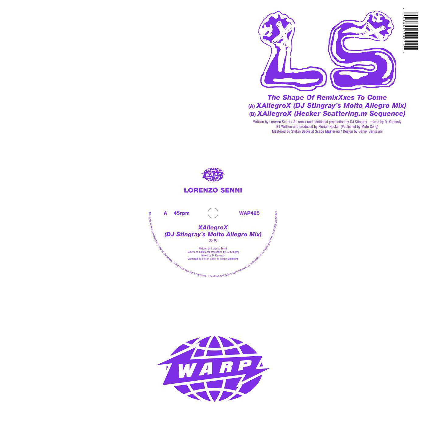 SENNI, LORENZO - THE SHAPE OF REMIXXXES TO COME