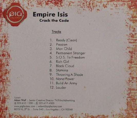 EMPIRE ISIS  - CRACK THE CODE