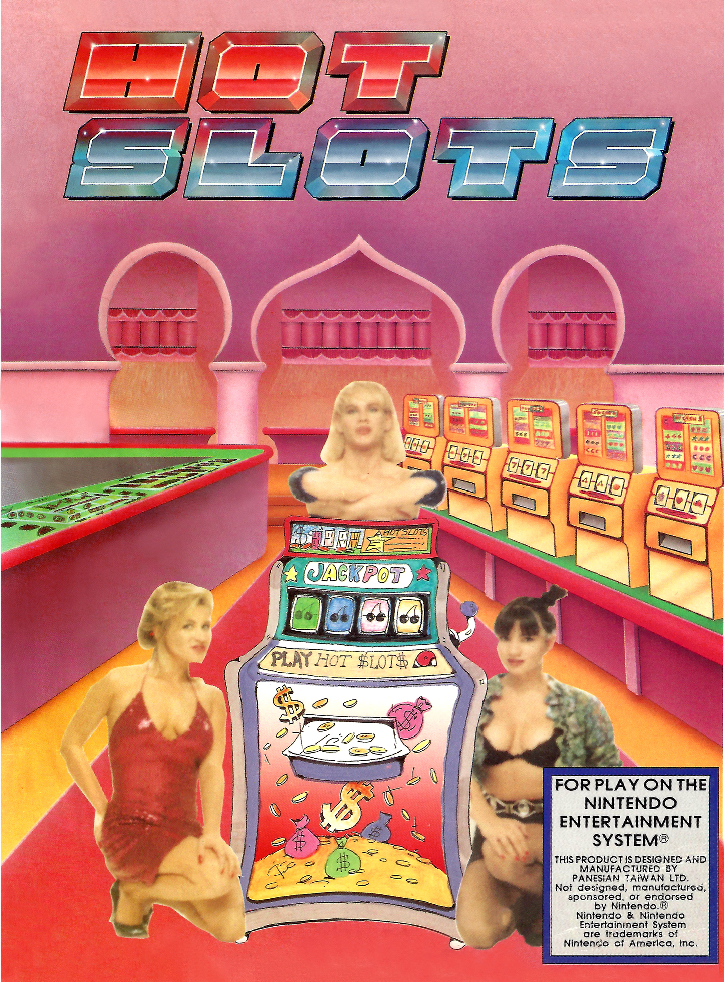 HOT SLOTS (BLACK CART)  - NES