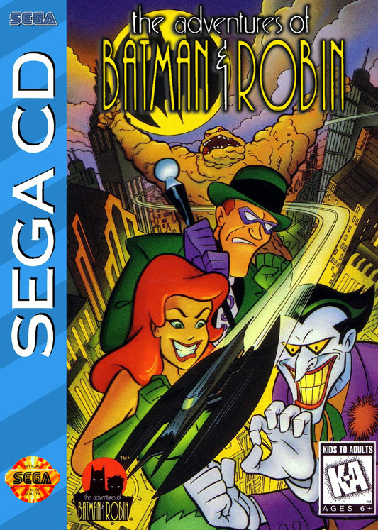 ADVENTURES OF BATMAN & ROBIN  - SEGACD