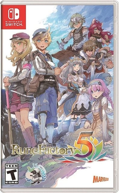 RUNE FACTORY 5  - SWITCH
