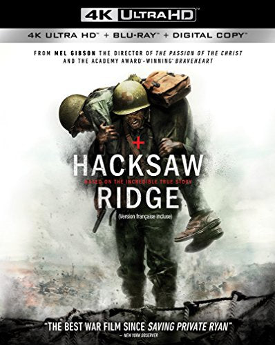 HACKSAW RIDGE [4K ULTRA HD + BLU-RAY + DIGITAL HD]