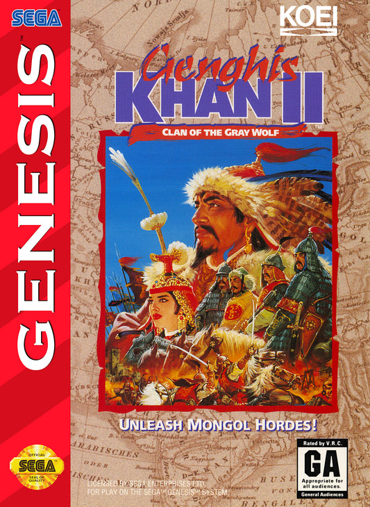 GENGHIS KHAN II: CLAN OF THE GRAY WOLF  - GENESIS