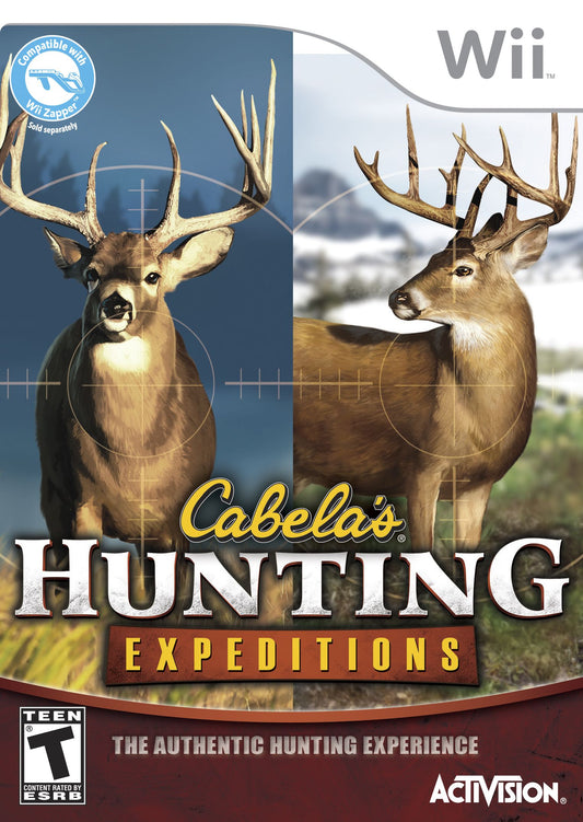 CABELA'S HUNTING EXPEDITIONS (WITH GUN)  - WII