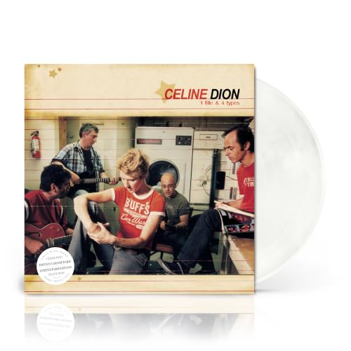 CELINE DION - 1 FILLE & 4 TYPES (PEARLY WHITE VINYL)