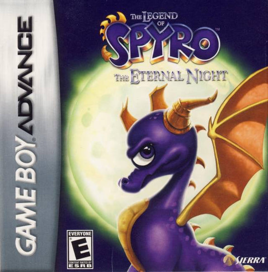 SPYRO: THE ETERNAL NIGHT  - GBA
