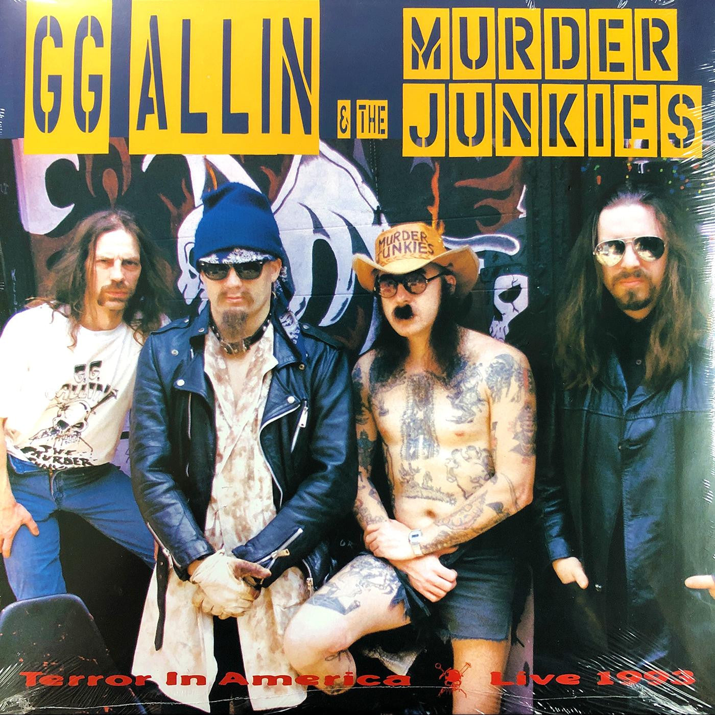 ALLIN, GG & THE MURDER JUNKIES - TERROR IN AMERICA (CLEAR GREEN VINYL)