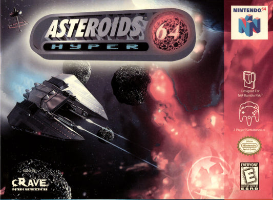 ASTEROIDS HYPER 64  - N64