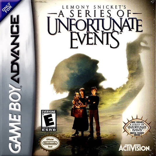 LEMONY SNICKET'S A SERIES OF UNFORTUNATE  - GBA