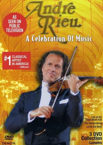 RIEU, ANDRE  - DVD-A CELEBRATION OF MUSIC