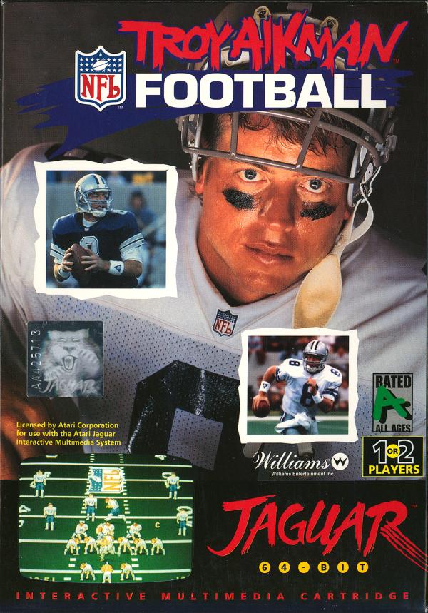 TROY AIKMAN NFL FOOTBALL  - JAGUAR