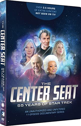 CENTER SEAT: 55 YEARS OF STAR TREK - DVD-DOCUMENTARY